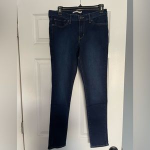Levi 711 Skinny Jeans | Dark Blue | Like new